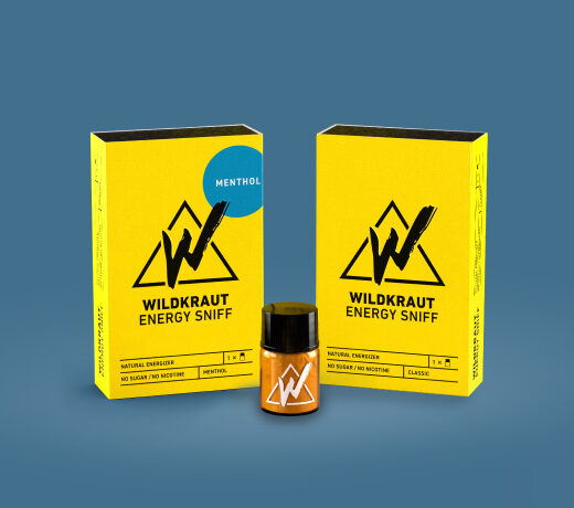 Confezione da 2 Wildkraut Energy Sniff – Mix Classico + Mentolo